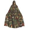WURTON Fishing Lure Style Print Unisex Hooded Cape Halloween Carnival Vampire Cosplay Cloak Hooded Cloak Costume view 1