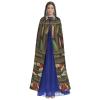 WURTON Fishing Lure Style Print Unisex Hooded Cape Halloween Carnival Vampire Cosplay Cloak Hooded Cloak Costume view 2