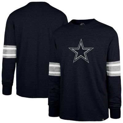 47 Men's Navy Dallas Cowboys Premier Brex Long Sleeve T-Shirt
