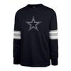 47 Men's Navy Dallas Cowboys Premier Brex Long Sleeve T-Shirt view 2
