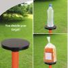 Serounder Outdoor Flying Disc Game Set, Fun Bottle Drop, Quick Assembly and Disassembly, for Yard Lawn Beach (Blue) view 2