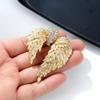 Brooch Pins Gold Angel Wing Rhinestone Lapel Brooches for Women Fashion Jewelry Clothing Decoration Accessorie  view 4