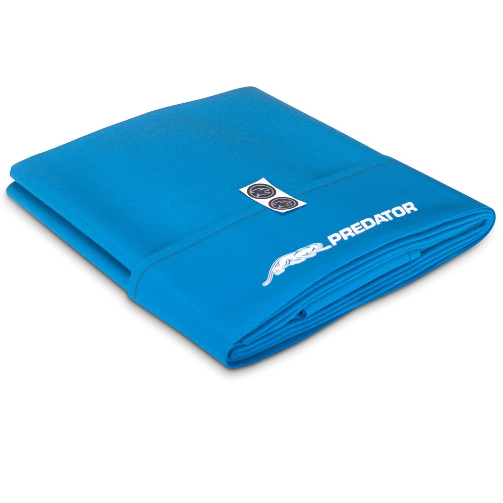 PREDATOR Arcadia Reserve Worsted Pool Table Cloth - Fast, Consistent & Durable Pool Table Felt Replacement Kit, Pre Cut Bed & Rails for 7ft/8ft/9ft Table - Tournament Blue