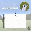 Scale Wear Design Magnetic Microfiber Waffle Golf Towel  Large 16"x24" Clean Golf Club Ball Magnet Clip to Hang on Bag Cart Strong Premium Strength Ultra Absorbent Gear Vice Men (White Drip) view 3