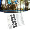Galvanized Steel Trampoline Screws Set of Long Trampoline Bolts and Nuts for Various Trampolines Prevent Tipping Over view 4