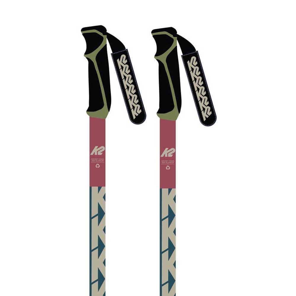 K2 Freeride 16 Ski Poles (Strazz, 46in)