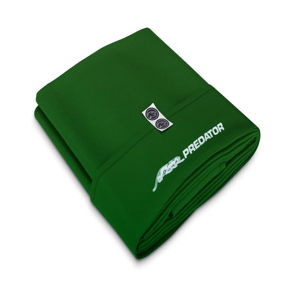 Predator Arcadia Select Worsted Pool Table Cloth - Pre Cut Bed & Rails for 7ft/8ft/9ft Billiard Table - English Green, Fits 7-Foot