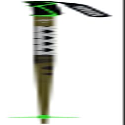K2 Freeride 18 Ski Poles (Green, 44in)
