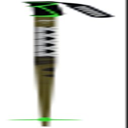 K2 Freeride 18 Ski Poles (Green, 44in)