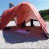 Beach Bubble Family Edition, The Ultimate Private Wind Supported Beach Cabana, +50 UPF, 12 Person Capacity view 4