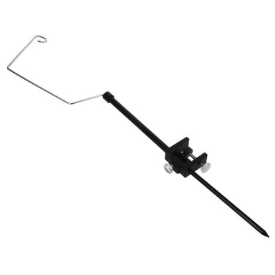 Happyyami Camping Light Pole Stand Lightweight Aluminum Lantern Hanger with Ground Stake Design for Outdoor Fishing Hiking and Camping Use