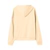 Free People Jacket Dupe,Women Zip Up Hoodie Long Sleeve Oversized Sweatshirts Y2K Jacket Pockets Patchwork Design Drawstring Hooded JacketsSmall,Beige view 4