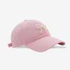 WEISUYUUS Girl Pearl Bow Baseball Hat Pearl Bow Sports Hat for Spring Breathable Hat for Adults Casual Sport view 3