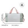 PDUWL Gym Bag for Women,Duffle Bag for Travel,40L Carry On Weekender Bags with Shoe Compartment,Sports Bags for Yoga & Dance with Wet Pocket view 3