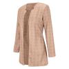 3/4 Sleeve Cardigan for Women Lightweight Lace Crochet Kimono Cardigan Sweater Thin Open Front Cover Ups Shru_g Top(KH1, L) view 1