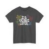 25 Years Later Meme Shirt for Birthdays or Anniversaries, Funny Unisex Crewneck Graphic T-Shirt, Men's or Women's Cotton Tee Dark Heather view 1