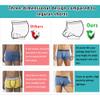Cerahome Mens Pouch Trunks Separate Big Enhance Underwear Briefs Comfy Mid-Rise Pouch Bikini Brief Boxer Briefs (US, Alpha, XX-Large, Regular, Regular, A(Green)) view 4