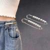 11 Pcs Pearl Brooch Pins, Sweater Shawl Clips Rhinestones Brooches for Women Clothing Dress Pants Skirt Waist Decoration Accessories with Storage Box view 3