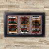Eureka Golf Pencil Display Case | Holds 48 Round or Hexagonal Golf Pencils | Black/Gray | Made in The USA view 2