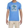 Blue Detroit Barry Sanders Text Pic T-Shirt Youth Small view 1