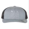 Adjustable Heather Grey/Black Structured Trucker Comma La 2024 Structured Trucker Cap view 1