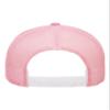 Adjustable Pink Structured Trucker Mimi Gift Idea Grandma Aunt Structured Trucker Cap view 2