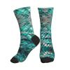 DRTGEDS Mermaid Scale Sports Running Socks For Women Men, Breathable, Soft And Skin Friendly For Gym,Running,Sport view 1