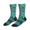 DRTGEDS Mermaid Scale Sports Running Socks For Women Men, Breathable, Soft And Skin Friendly For Gym,Running,Sport view 4