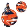 NFL Snow Tube - Officially Licensed NFL Fan Gear - Heavy Duty Inflatable Snow Sled for Winter Tubing - Ride-On Snow Tube with Handles for Kids and Adults - Denver Broncos view 1