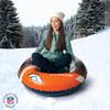 NFL Snow Tube - Officially Licensed NFL Fan Gear - Heavy Duty Inflatable Snow Sled for Winter Tubing - Ride-On Snow Tube with Handles for Kids and Adults - Denver Broncos view 2