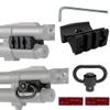GOTCIAL Shotgun 12Ga Barrel Clamp W/Built-in QD Forward Socket, 3-Slot Picatinny Rail Mount (1.25 in QD Sand 2 PCS 4x6 mm Gasket Silicone) (Shotgun 12Ga Barrel Clamp) view 1