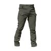 Men's Ripstop Tactical Work Pants - Stretch, Straight Leg, Cargo, Multi-Pocket, Lightweight, Waterproof, Breathable, Flex, Hunting Pants view 2