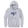 500 LEVEL Bobby Witt Jr. Youth Hoodie Sweatshirt - Bobby Witt Jr. Kansas City Big Time WHT (Gray, X-Large) view 1