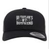 Adjustable Black Structured Trucker Go Taylor's Boyfriend Structured Trucker Cap view 1