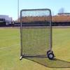 Cimarron Sports Premier 4'x6' #42 Safety Net and 2" 13 Gauge Steel Frame with Durable 10" Built-in Wheels view 4
