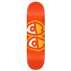 Krooked Eyes Skateboard Deck - Orange - 8.25" view 1