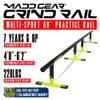 Madd Gear 99" Round Grind Rail for Scooters, Skateboards & Inline Skates Adjustable Height (Green) view 2