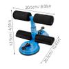 OSOLADY Household Sit-up Assist Device with Dual Suction Cups Portable Crunches Aid for Core Strengthening Lightweight and Stable Abdominal Trainer for Home Workouts view 3