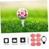 BRIGHTFUFU Ball Marker for Golf Golf Ball Markers Stencil Golfing Accessories Liner Letter Pattern Line Drawing Tool view 4