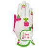 Giggle Golf Women's Golf Gloves (X-Large, Worn On Right Hand, Succulent) view 1