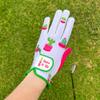 Giggle Golf Women's Golf Gloves (X-Large, Worn On Right Hand, Succulent) view 3