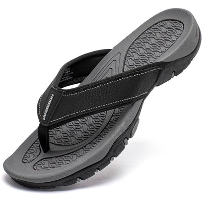 PowerTRC Men's Flip Flops Beach Sandals Indoor And Outdoor Thong Sandals Sport And Casual Wear