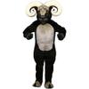 Adult Black Ram Blocking Ram Suit Animal Mascot Costume Party Carnival Costumes view 1