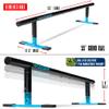 Madd Gear Round Grind Rail for Scooters, Skateboards, Inline Skates  55" Long, 3-Step Adjustable Height  Durable Heavy-Duty Construction (Blue) view 3