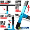 Madd Gear Round Grind Rail for Scooters, Skateboards, Inline Skates  55" Long, 3-Step Adjustable Height  Durable Heavy-Duty Construction (Blue) view 4