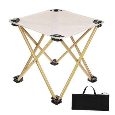 OFFSCH Portable Folding Stool for Camping Fishing and Picnics Heavy-Duty Stool Bag Comfortable Seating for Outdoor Activities