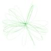 HANABASS Replaceable Nylon Badminton String for Training Rackets Durable and Resilient Thread for Novice Players Multi-use Design Green view 1