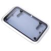 17 X 27 Inch Square Deck Hatch, Robust Slideout Ventilation Porthole with Smoke Gray Tempered Glass for Boat, Yacht, Ship, Motorhome view 1