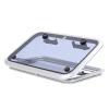 17 X 27 Inch Square Deck Hatch, Robust Slideout Ventilation Porthole with Smoke Gray Tempered Glass for Boat, Yacht, Ship, Motorhome view 3