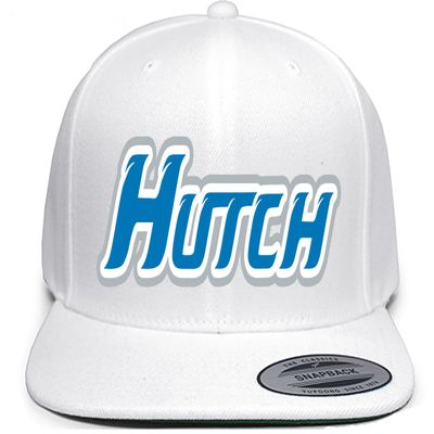 Tenacious Tops Snapback White Detroit Aiden Hutchinson Logo Hat